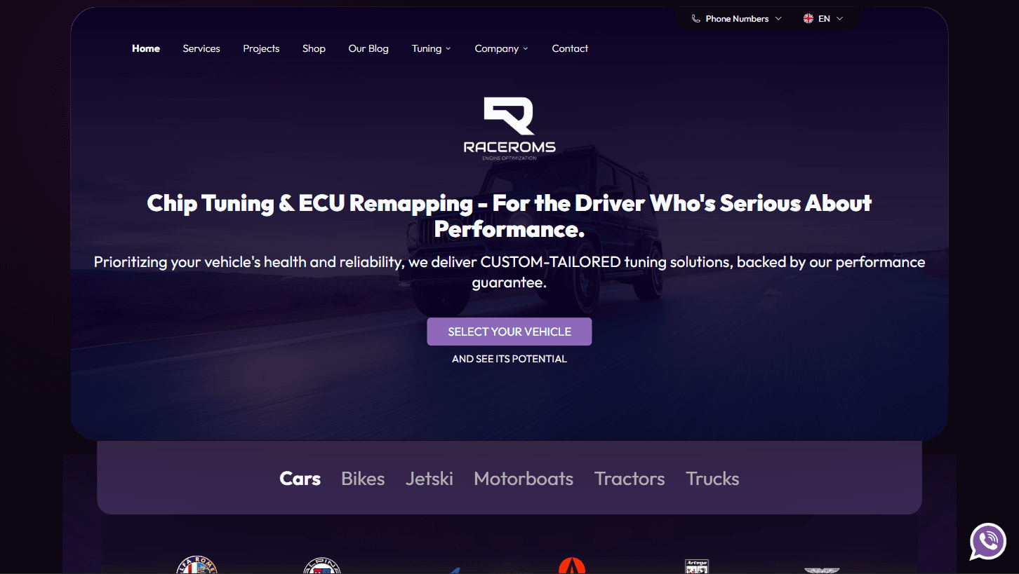Raceroms